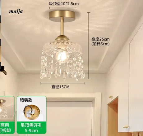 GVG Crystal Corridor Ceiling Light from GVG