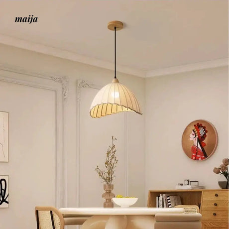 ZHONGSHAN Wabi-Sabi Linen Chandelier for Tea Room from ZHONGSHAN