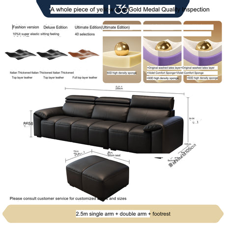 FASATI Oliver Sleek Modern Minimalistic Sofa from FASATI