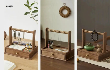 KIMACHI Wooden Jewelry Storage Box from KIMACHI