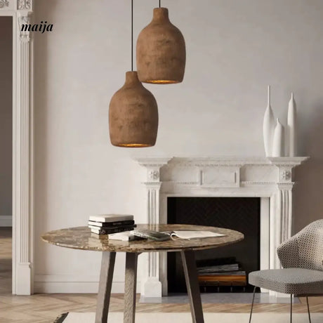 MODENG Microcement Ceiling Pendant Light from MODENG