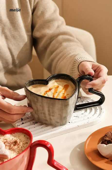 Love Heart Coffee Cup from Luguchuan