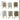 Nordic White Villa Flowerpot from maija