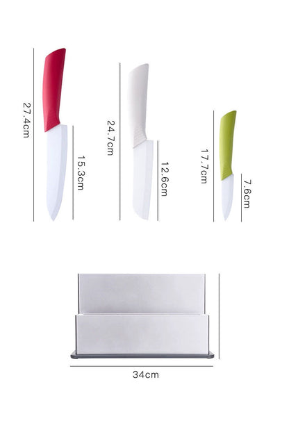 Fruit Knife Chopping Board Set from Jieshang