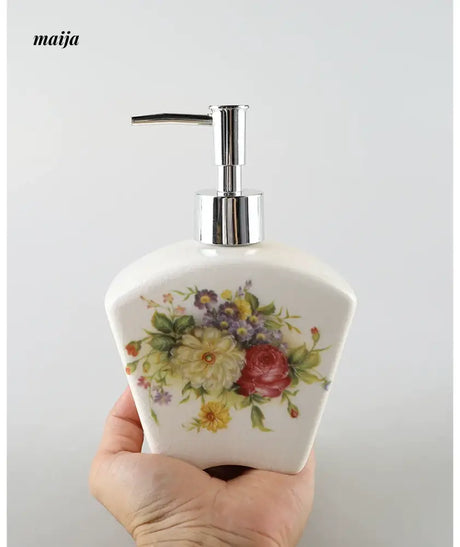 KULE HOME Ceramic Scandinavian Lotion Bottle from KULE HOME
