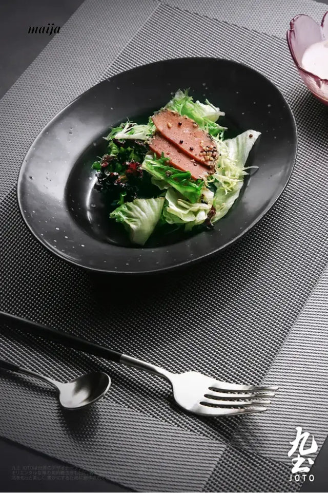 JOTO PVC Table Mat Anti Scald Waterproof Dinner Plate from JOTO