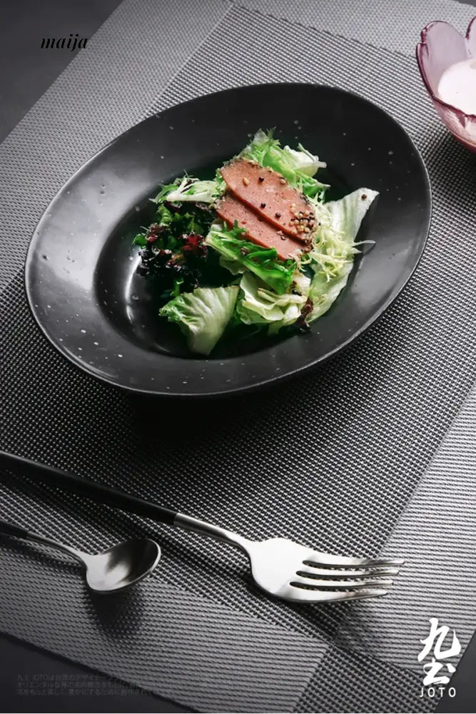 JOTO PVC Table Mat Anti Scald Waterproof Dinner Plate from JOTO