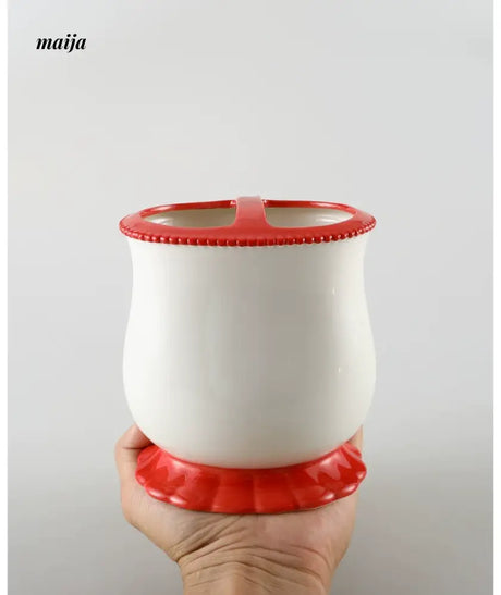 KULE HOME Ceramic Stationery Storage and Writing Brush Holder from KULE HOME