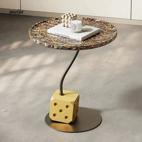 TIDELEADER Dice Side Table from TIDELEADER