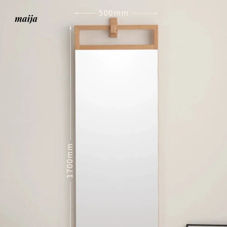 XIXI Rectangle Wood Frame Mirror from XIXI