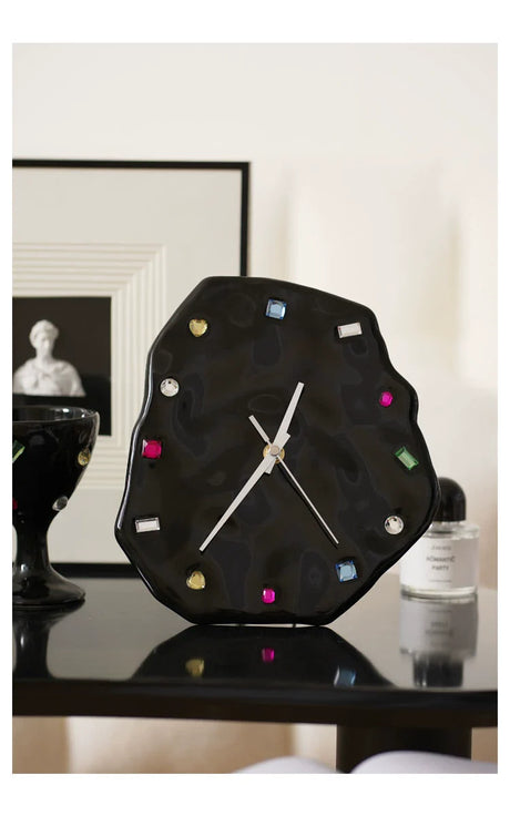 LENYVASEN Aurora Diamond Ceramic Wall Clock from LENYVASEN