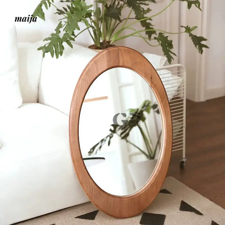 DONGGUAN Oval Wooden Frame Mirror from DONGGUAN