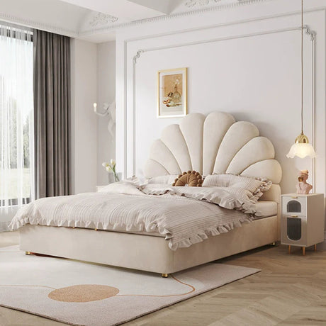 DOSMARS Olivia Cream Gel Box Storage Bed from DOSMARS