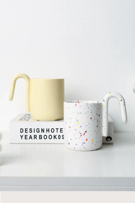 LENYVASEN Zara Nordic Ceramic Handle Cup from LENYVASEN