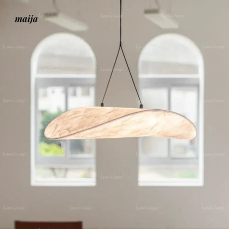LYNN Japanese Silk Designer Chandelier from Lynn's Lamp