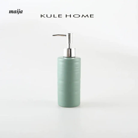 KULE HOME Ceramic Scandinavian Lotion and Shampoo Bottle from KULE HOME