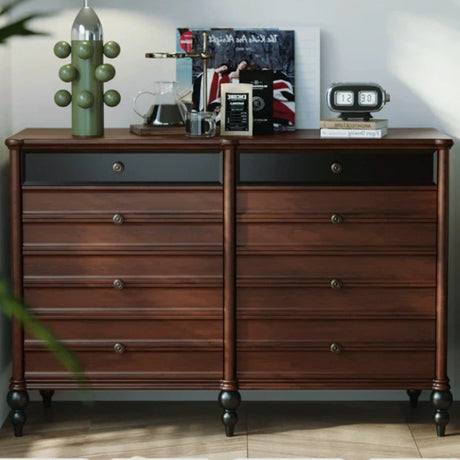 LINYUE Noelle French Solid Wood Eight-Drawer Sideboard from LINYUE