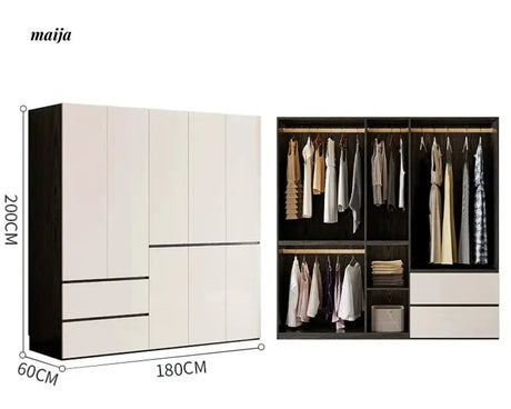 MEIHOUSE Minimalist Bedroom Storage Cabinet from MEIHOUSE