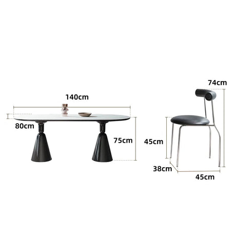 DOSMARS Amelia Cream Highchair for Dining from DOSMARS