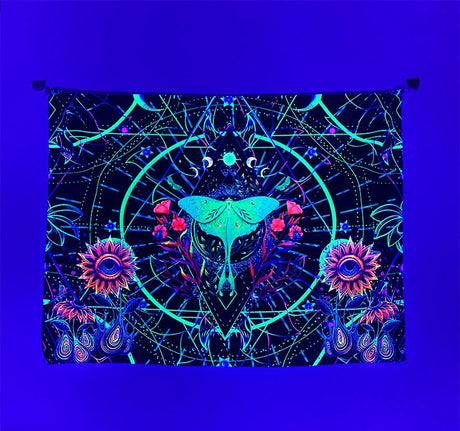 ZHANG MEIMEI Fluorescent Starry Sky Tapestry from ZHANG MEIMEI