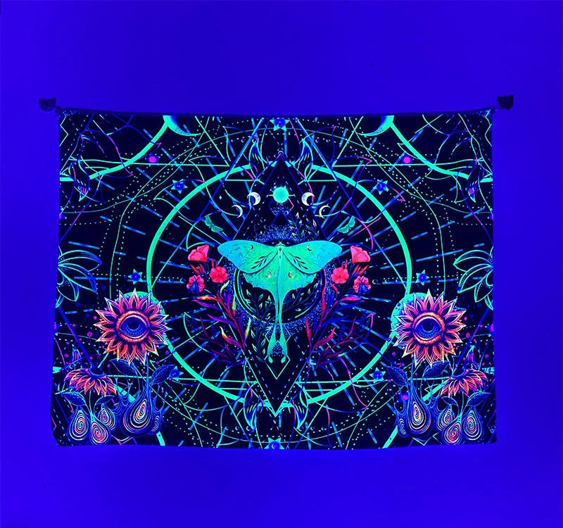 ZHANG MEIMEI Fluorescent Starry Sky Tapestry from ZHANG MEIMEI