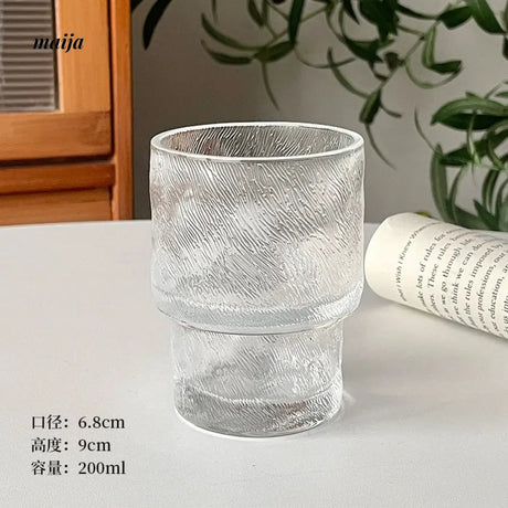 BANKE Vintage Relief Stackable Glass from BANKE