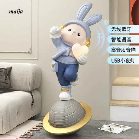 YUNCAN Leo Rabbit Floor Light Ornament from YUNCAN