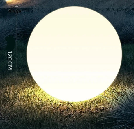 GVG Solar-Powered Waterproof Moon Garden Lamp from Kaiyashi
