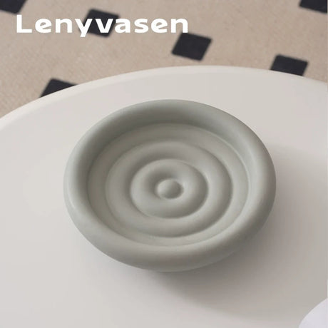 LENYVASEN Kai Bathroom Ceramic Storage Tray from LENYVASEN