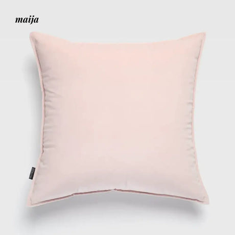 MISTYWOOD Pastel Pink Wool Pillow for Living Room from MISTYWOOD