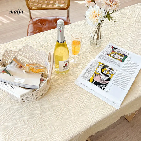 MAN YUE HOME Advanced French Dessert Tablecloth for Special Occasions from MAN YUE HOME