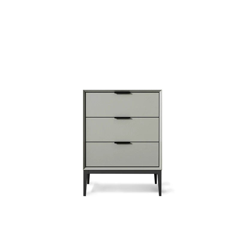 LINYUE Astrid Nordic Solid Wood Four-Drawer Retro Cabinet from LINYUE