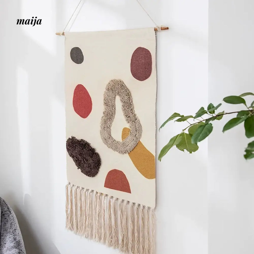 MAN YUE HOME Handmade Woven Tapestry for Bedroom or Living Room from JOINFIT