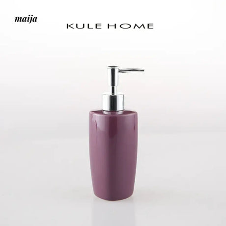KULE HOME Ceramic Lotion and Shower Gel Container from KULE HOME