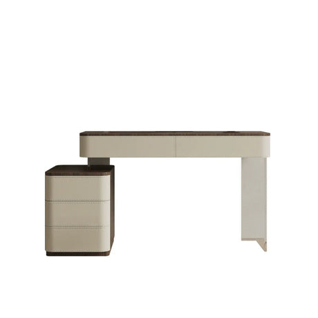 GEPH Stella Cream Acrylic Storage Dressing Table from GEPH