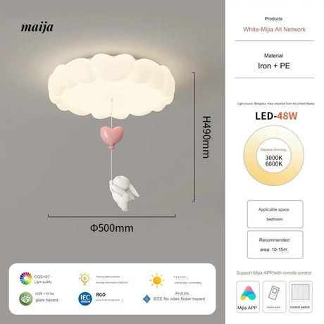 Bunny Full Spectrum Chandelier from maija