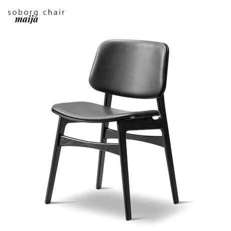 MIKA Solid Wood Leisure Back Dining Chair from MIKA
