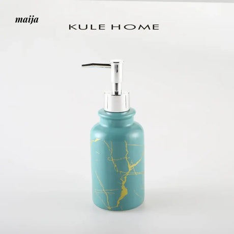 KULE HOME Marble Ceramic Lotion and Soap Dispenser from KULE HOME