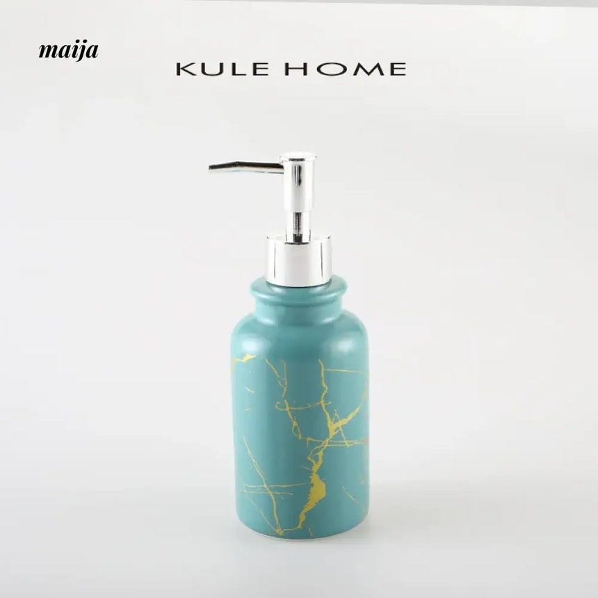 KULE HOME Marble Ceramic Lotion and Soap Dispenser from KULE HOME