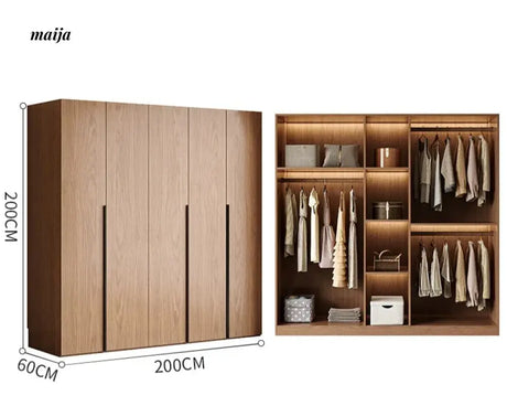 MEIHOUSE Medieval Rattan Glass Door Bedroom Wardrobe Modern Storage from MEIHOUSE