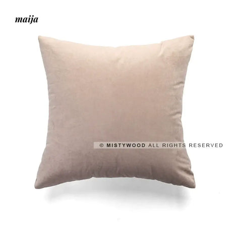 MISTYWOOD Retro High-End Leather Pillow from MISTYWOOD