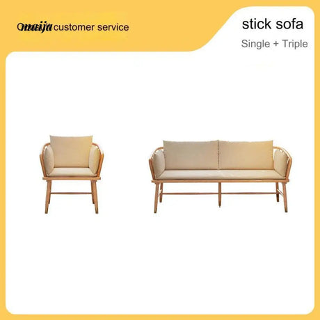 Candace Small Solid Wood Sofa from maija