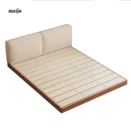 Japanese Tatami Solid Wood Platform Bed from AI