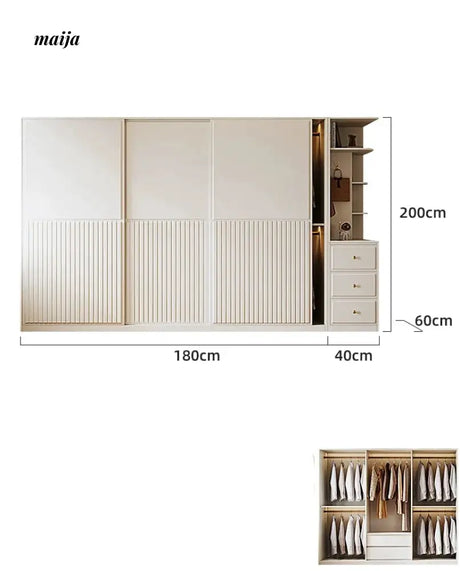 Castaneda Sliding Door Wardrobe from maija