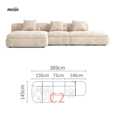 NAVI Emelie Curve Sofa from NAVI