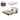 FUYUKI Jacksonville Solid Wood Bed from FUYUKI
