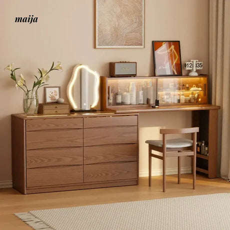 FUYUKI Huntsville Solid Wood Dressing Table from FUYUKI