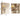 MEIHOUSE French Cream Wardrobe Bedroom Economical Flat Door Storage from MEIHOUSE