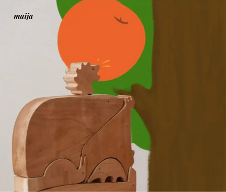 MUMO Mia Wooden Brainteaser Toy Set from MUMO