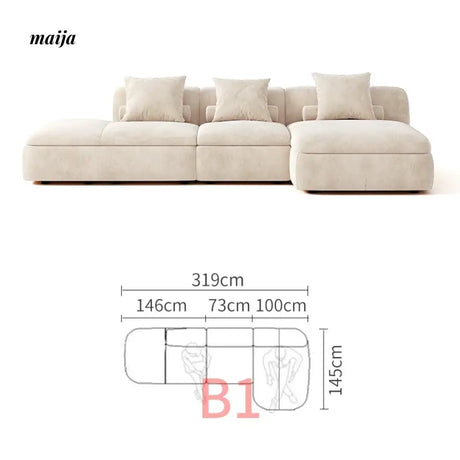 NAVI Emelie Curve Sofa from NAVI
